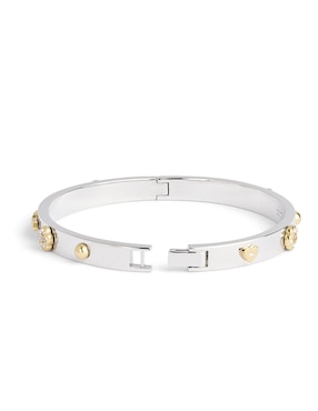 Pulsera coach con acabado pulido