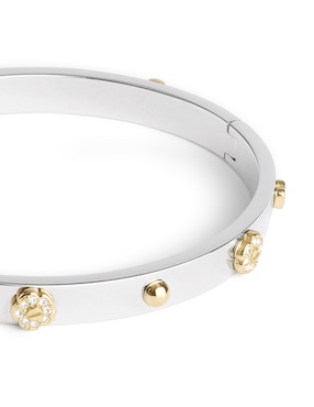 Pulsera coach con acabado pulido