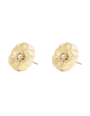 Broqueles de flor coach