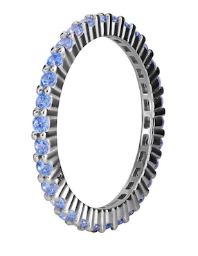 Anillo Gladkova Joyería P 925 de plata aguamarina brillante
