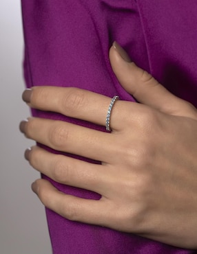 Anillo Gladkova Joyería P 925 de plata aguamarina brillante