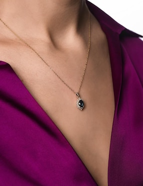 Collar ovalado Gladkova Joyería de plata P 925