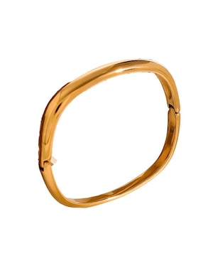 Brazalete Nira de oro laminado 10 K acabado pulido