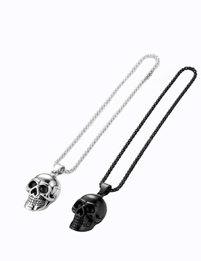 Collar con dije de calavera Nira