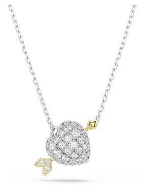 Collar de corazón Swarovski Idyllia E Heart