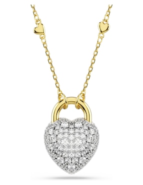 Collar de corazón Swarovski Idyllia E Heart