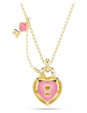 Collar de corazón Swarovski Idyllia E Heart