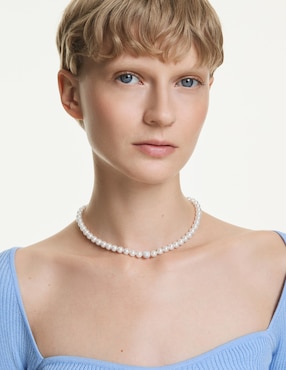 Collar Swarovski Matrix Pearl