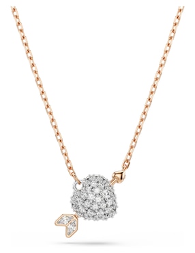 Set collar Swarovski Idyllia E Heart de metal Swarovski