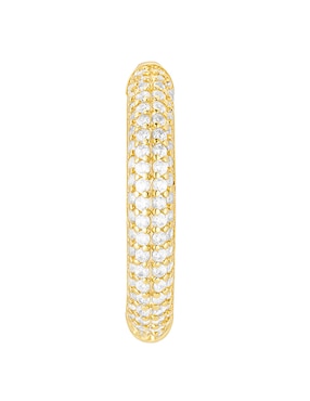 Piercing Carmela Mía Golden 14 K con acabado baño de oro zirconia