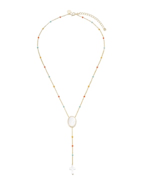 Collar ovalado Carmela Mía religiosos 14 K