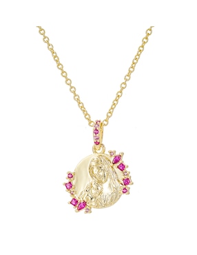Collar ovalado Carmela Mía 14 k