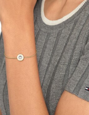 Pulsera Tommy Hilfiger Layered Enamel acabado brillante