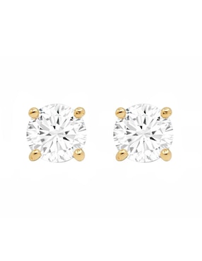 Aretes y collar de mariposa Oro Angelus zirconia