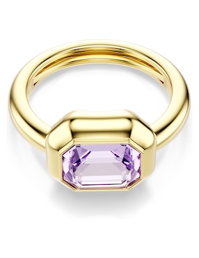 Set anillo circular Swarovski Gema brillante