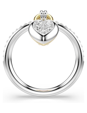 Anillo de corazón Swarovski Idyllia de rodio Swarovski brillante