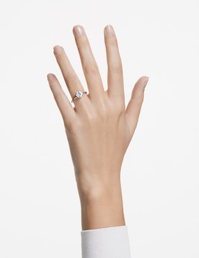 Anillo Swarovski Re Stilla de rodio brillante