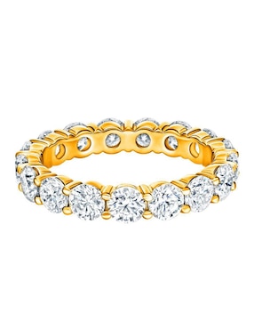 Anillo Gladkova Joyería 14 K de oro amarillo moissanita brillante