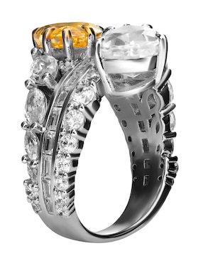 Anillo Gladkova Joyería P 925 de plata zirconia brillante