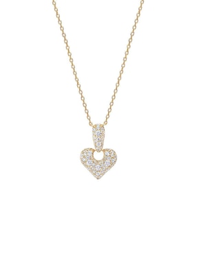Collar de corazón Gladkova Joyería de plata P 925
