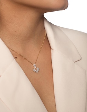 Collar de corazón Gladkova Joyería de plata P 925