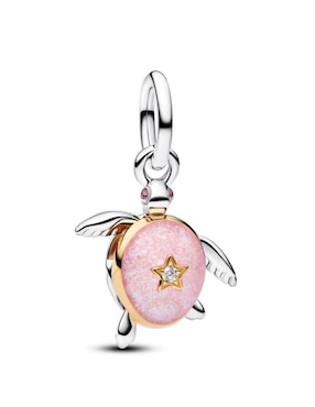 Charm de tortuga Pandora Moments de plata P 925 diamante