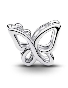 Charm de mariposa Pandora Moments de plata P 925 zirconia cúbica