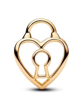 Charm de corazón Pandora Moments de plata P 925