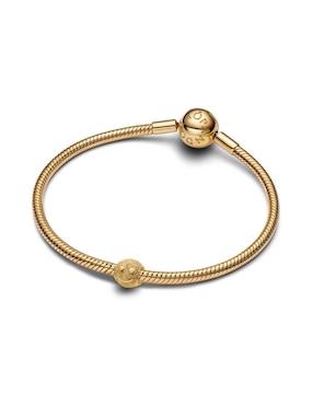 Charm de carita feliz Pandora Moments de plata P 925