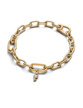 Charm de llave Pandora ME de plata P 925 zirconia cúbica