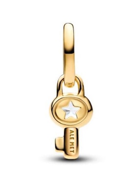 Charm de llave Pandora ME de plata P 925 zirconia cúbica