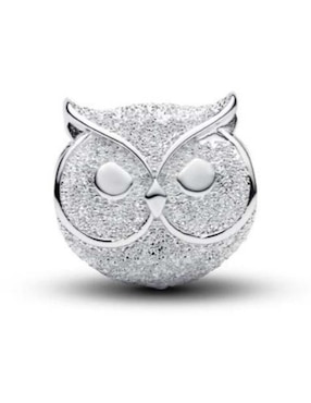 Charm de búho Pandora Moments de plata P 925