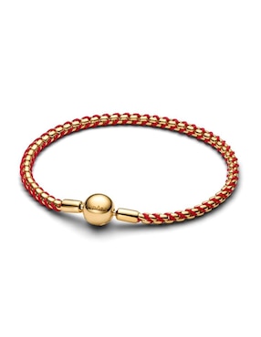 Brazalete Pandora de Plata P 925 Moments acabado baño de oro