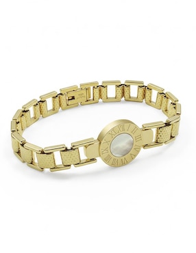 Pulsera Moon de oro laminado 8 K acabado brillante