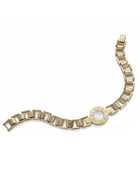 Pulsera Moon de oro laminado 8 K acabado brillante