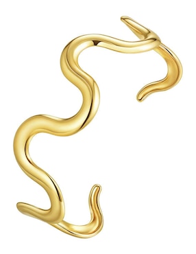 Brazalete Moon de oro laminado 8 K acabado brillante