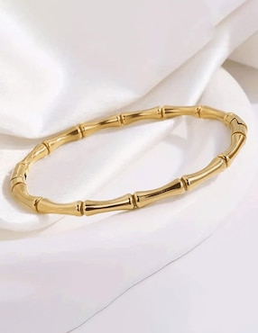 Brazalete Moon de oro laminado 8 K acabado brillante