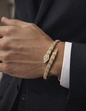Pulsera Moon de oro laminado 8 K