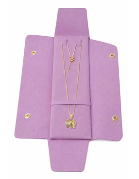 Collar con dije de elefante Yoiko Kala 18 K