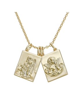 Collar rectangular Carmela Mía 14 K