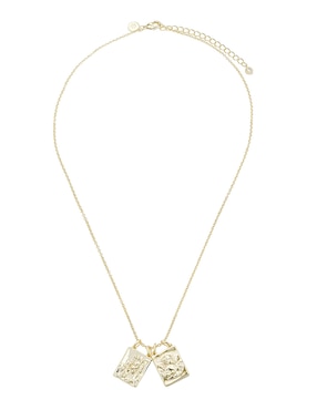 Collar rectangular Carmela Mía 14 K