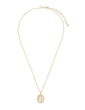 Collar ovalado Carmela Mía 14 K