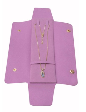 Collar con dije Yoiko Nazar con acabado baño de oro 18 K