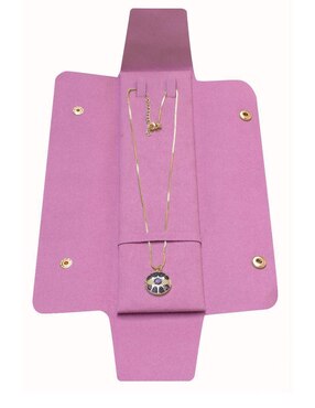 Collar con dije Yoiko Vortéx con acabado baño de oro 18 K