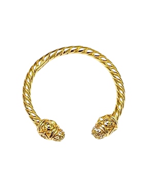Anillo semicircular Les Néréides Classic Revisite P 925 de plata baño de oro