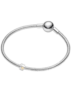 Charm de corazón Glamcharm San Valentín de plata p 925