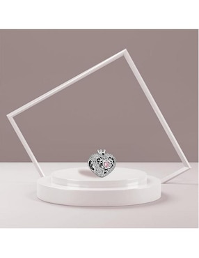Charm de corazón Glamcharm San Valentín de plata p 925