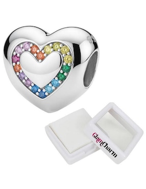 Charm Glamcharm San Valentín de plata P 925