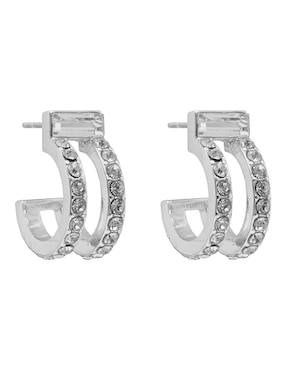 Arracadas Dkny Juna con acabado pavé
