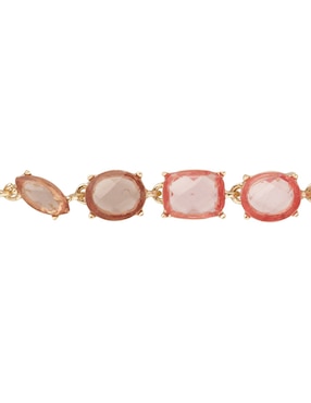 Pulsera Anne Klein con semipreciosas Tampa acabado pavé